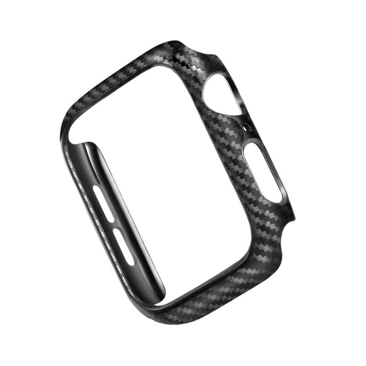 PC Carbon Fiber Frame Protection Case for Apple Watch Series 6 & SE & 5 & 4 44mm