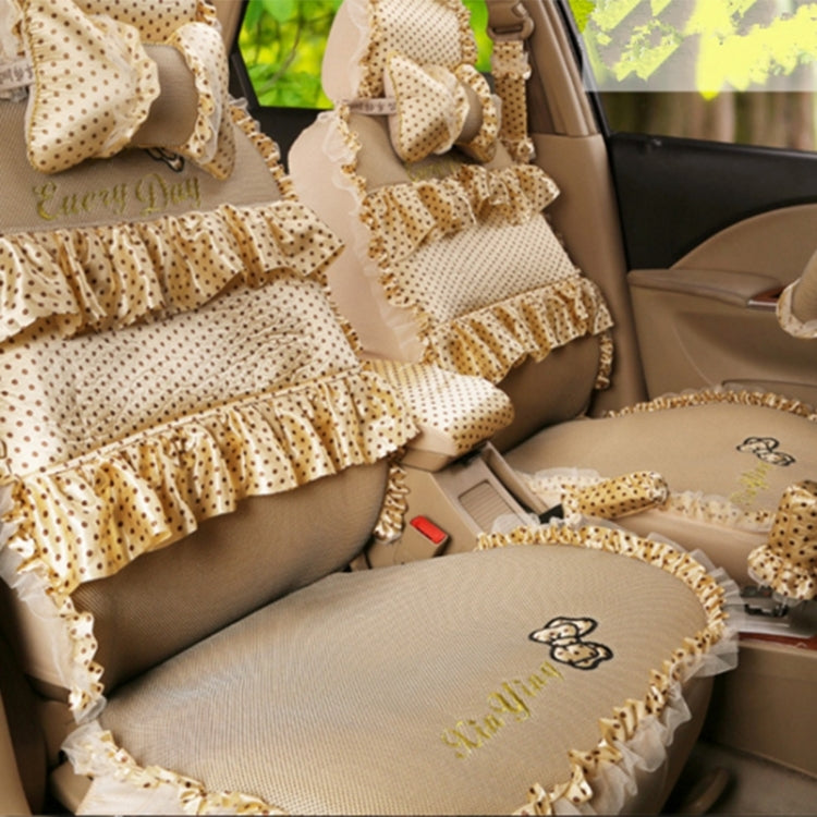 Cartoon Car Cushion Sets (Colour: Brown)
