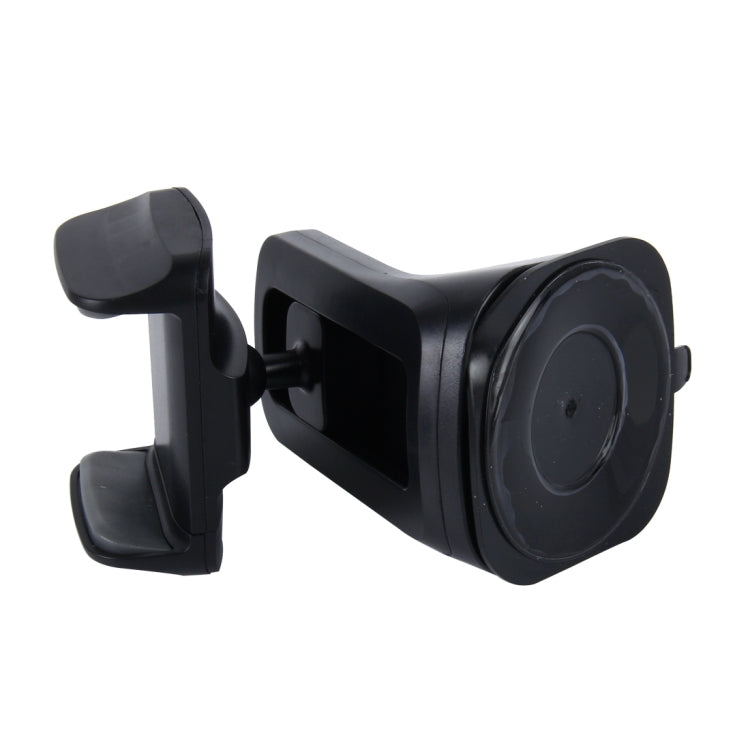 Height Adjustable Z-shaped Universal Suction Cup Car Phone Holder, Suitable for 2-3.4 inch Width Phone (Black+Grey), For iPhone, Galaxy, Huawei, Xiaomi, LG, HTC and Other Smart Phones