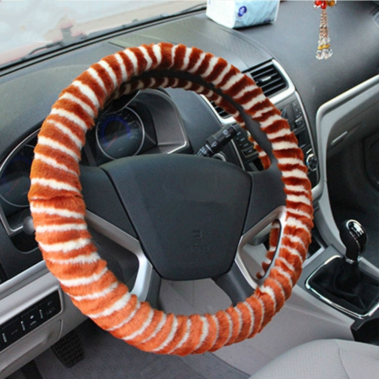 Plush Car Steering Wheel Cover