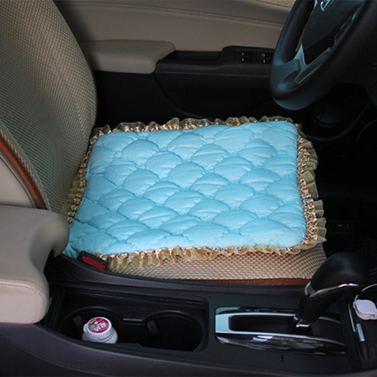 Monolithic Lace Cushion (Colour: Green)