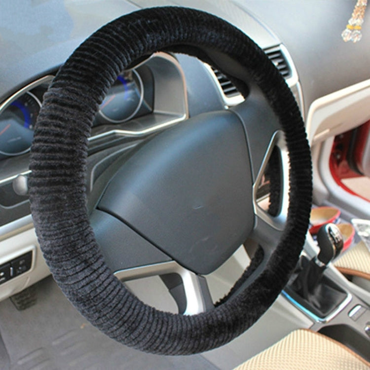 Circle Plush Car Steering Wheel Cover