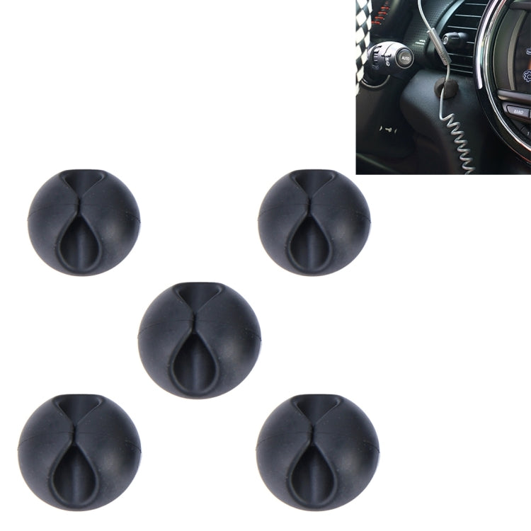 5 PCS Single Cable Clips, Cable Management System and Cord Organizer Solution