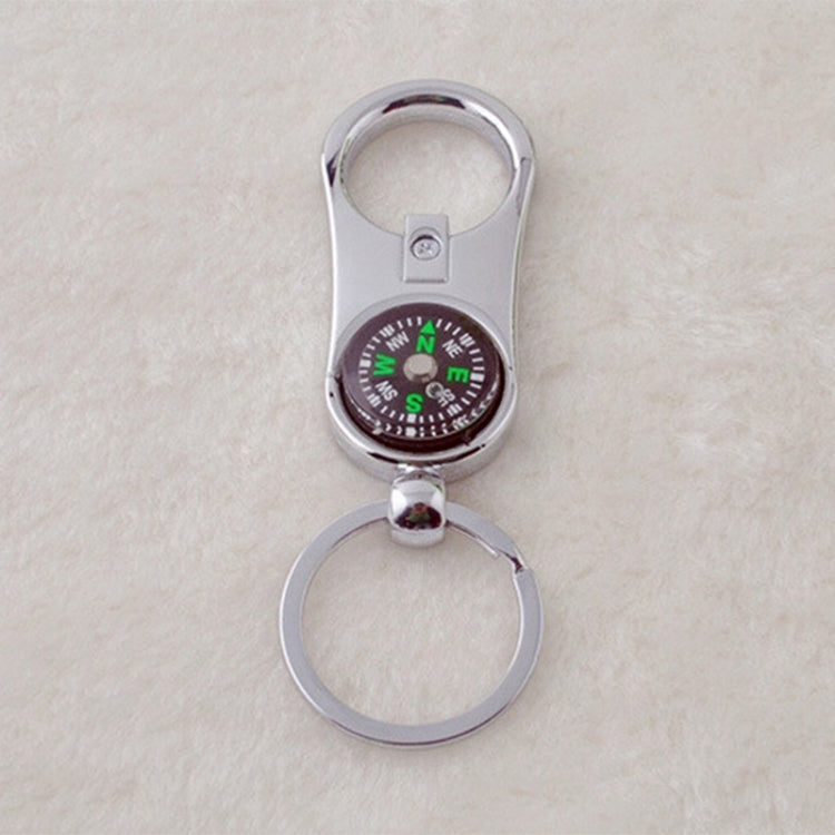 Ms. Male Compass Keychain