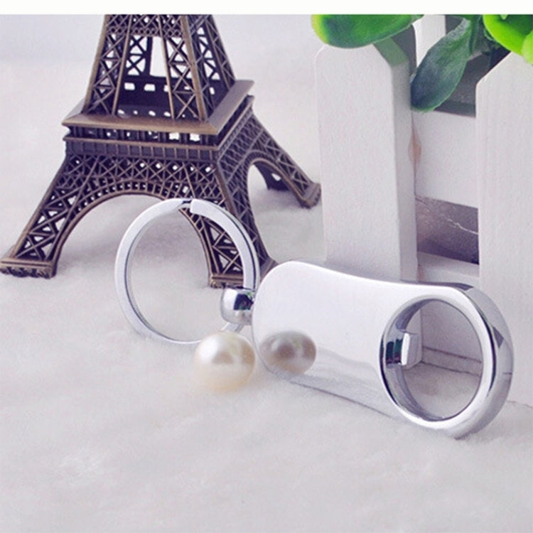 Ms. Male Compass Keychain