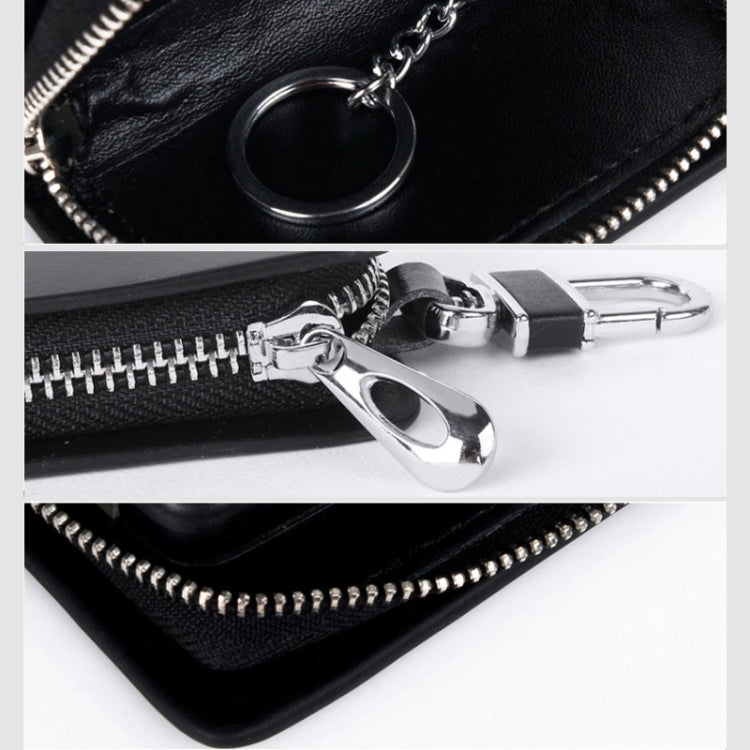 Universal Leather Waist Hanging Zipper Wallets