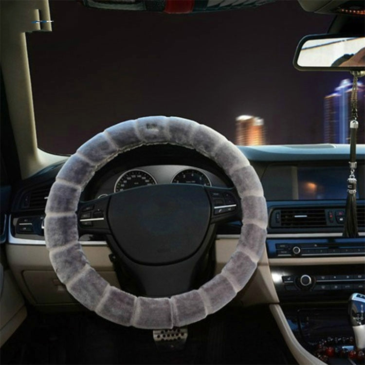 Bamboo Plush Car Steering Wheel Cover
