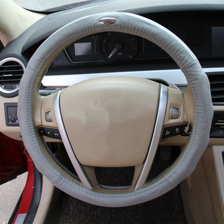 Leather Steering Wheel Cover Interior Automotive Supplies