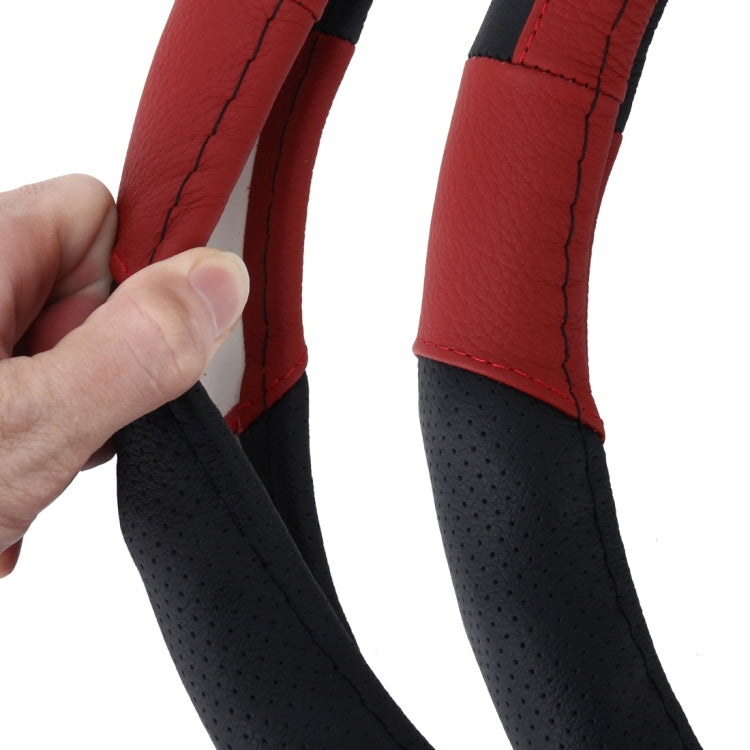Leather Steering Wheel Cover Interior Automotive Supplies