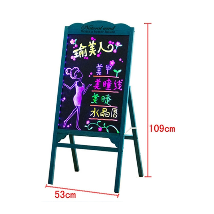 LED Billboard Display Stand Electronic Handwriting Fluorescent Board Blackboard