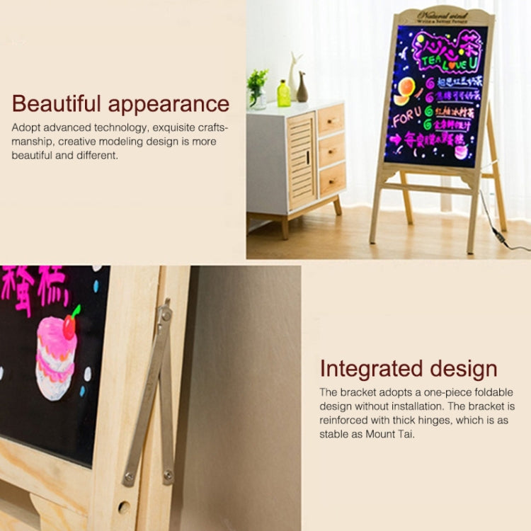 LED Billboard Display Stand Electronic Handwriting Fluorescent Board Blackboard
