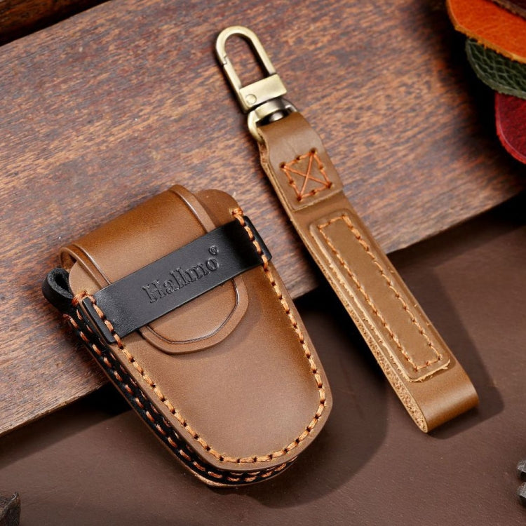 For Cadillac / CT5 / CT6 / XT6 4-button C086 Car Key Leather Protective Case