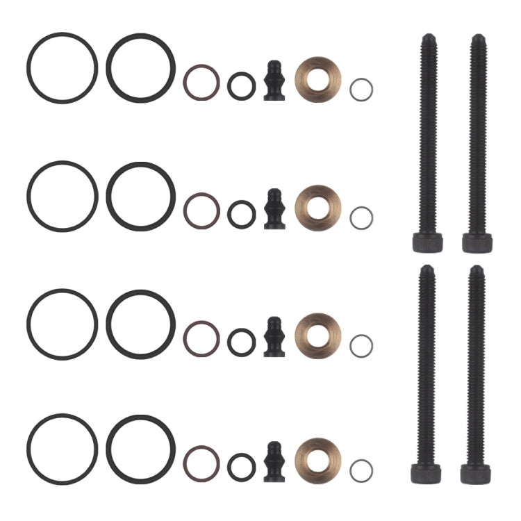 4 Set in 1 For Volkswagen/Audi/Ford Car Fuel Injector Seal Ring Repair Kit 1417010997
