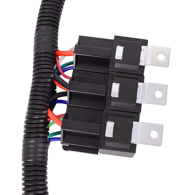Car Electric ECU Control Dual Fan Wiring Connector Harness for GM 1999-2006 7L5533A226T