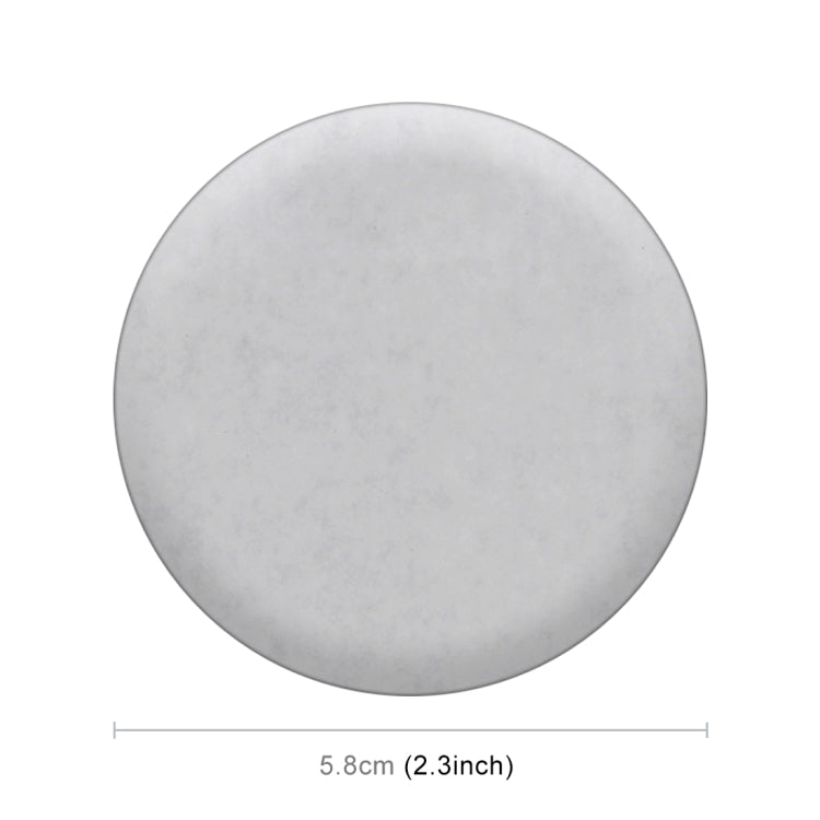 4 in 1 Car Four Leaf Clover Pattern Wheel Hub Decorative Sticker, Diameter: 5.8cm