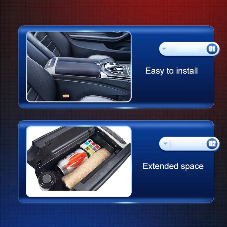 CARFU AC-450 Car Universal Punch Free Central USB Charging Handbox