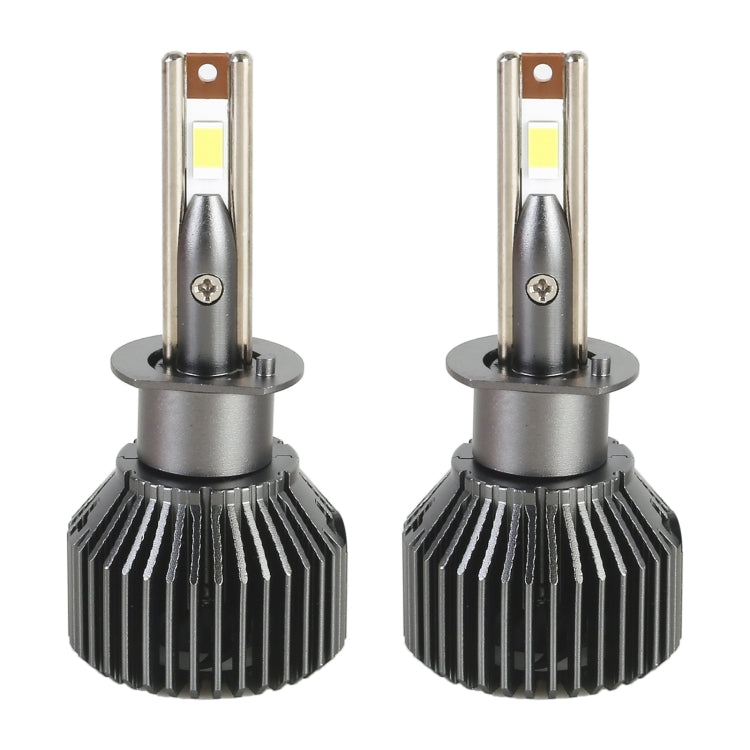K11 1 Pair H1 12V / 85W / 6000K / 9000LM Car LED Headlight (White Light)