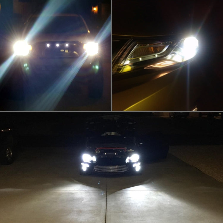 K11 1 Pair H7 12V / 85W / 6000K / 9000LM Car LED Headlight (White Light)