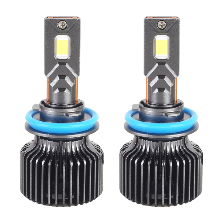 K11 1 Pair H11 12V / 85W / 6000K / 9000LM Car LED Headlight (White Light)