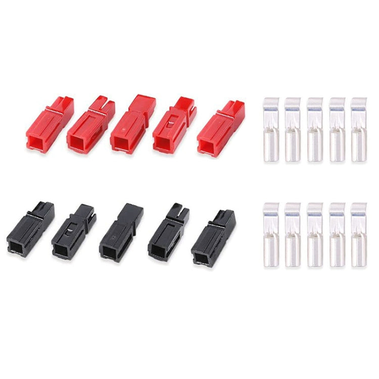 CP-0253 5 Pair Anderson Single Pole Plug 15A 16-20AWG Quick Disconnect Power Terminal Connector