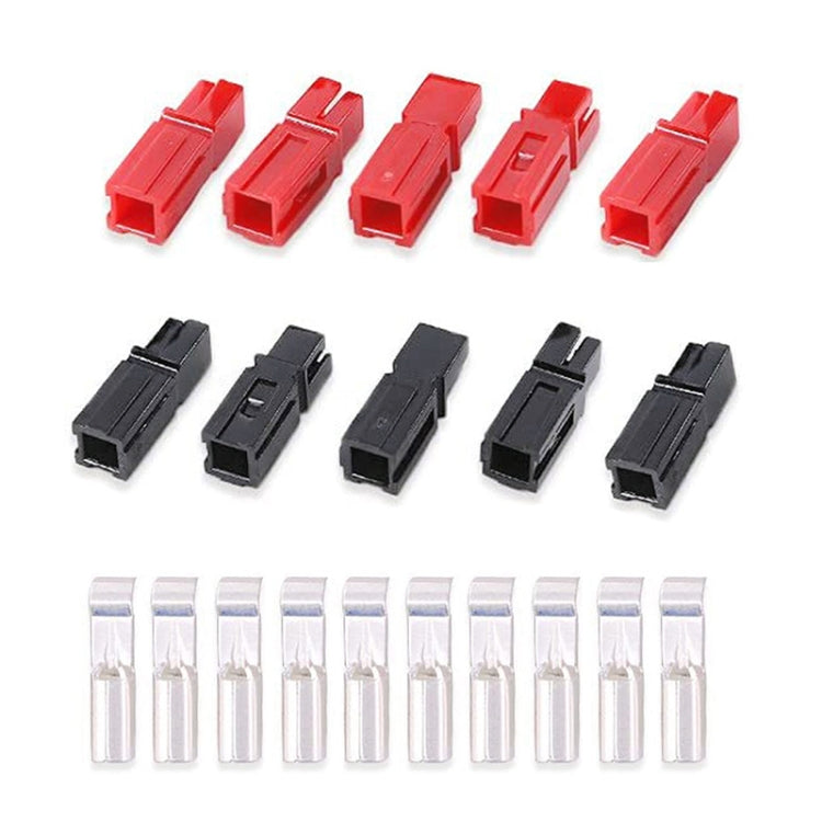 CP-0254 5 Pair Anderson Single Pole Plug 30A 12-16AWG Quick Disconnect Power Terminal Connector