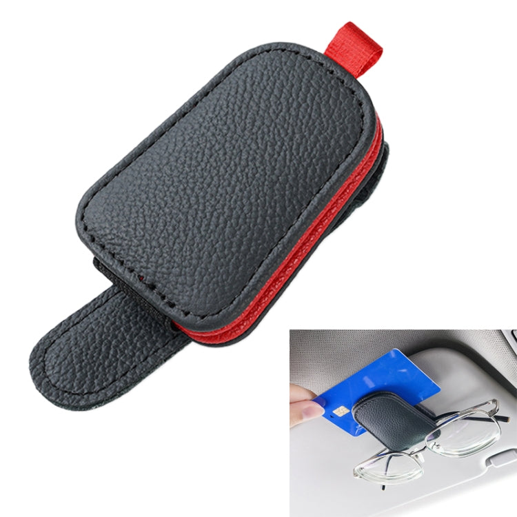 Car Sun Visor Glasses Clip Multi-functional Card Storage Bracket