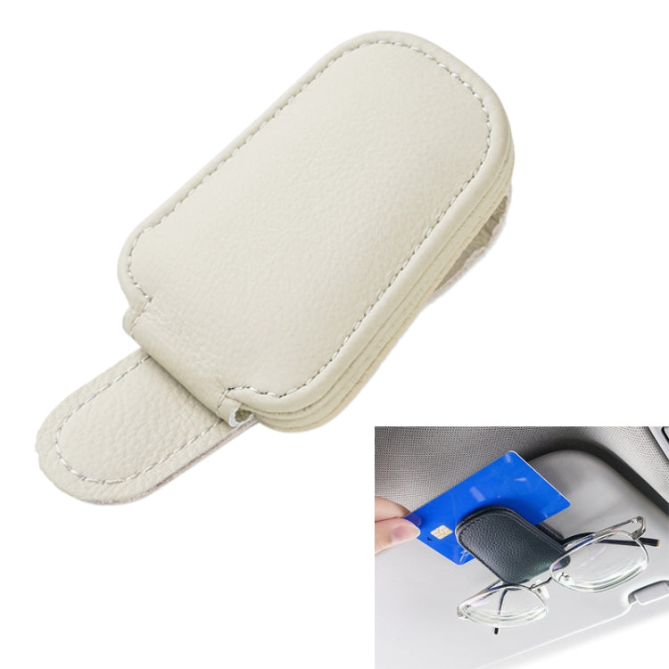 Car Sun Visor Glasses Clip Multi-functional Card Storage Bracket