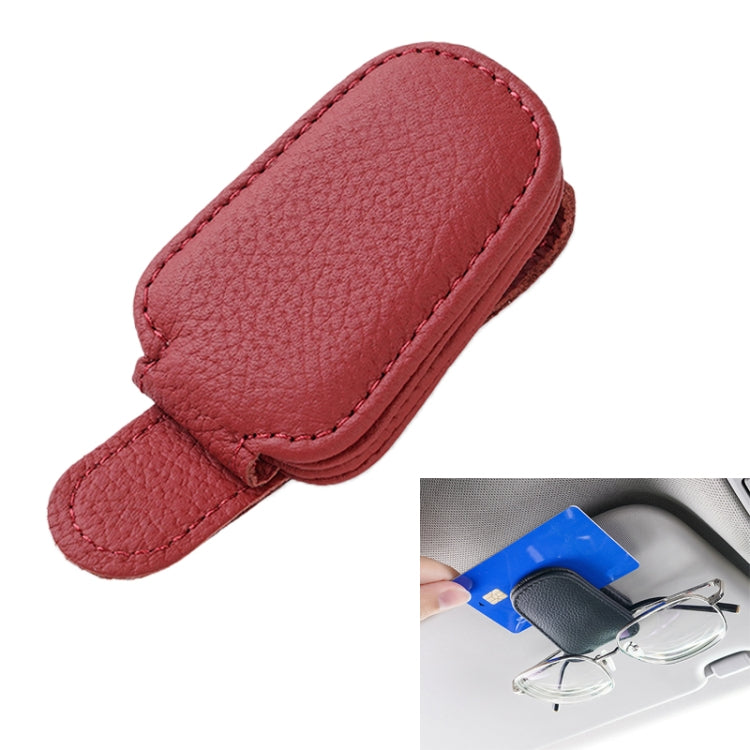 Car Sun Visor Glasses Clip Multi-functional Card Storage Bracket