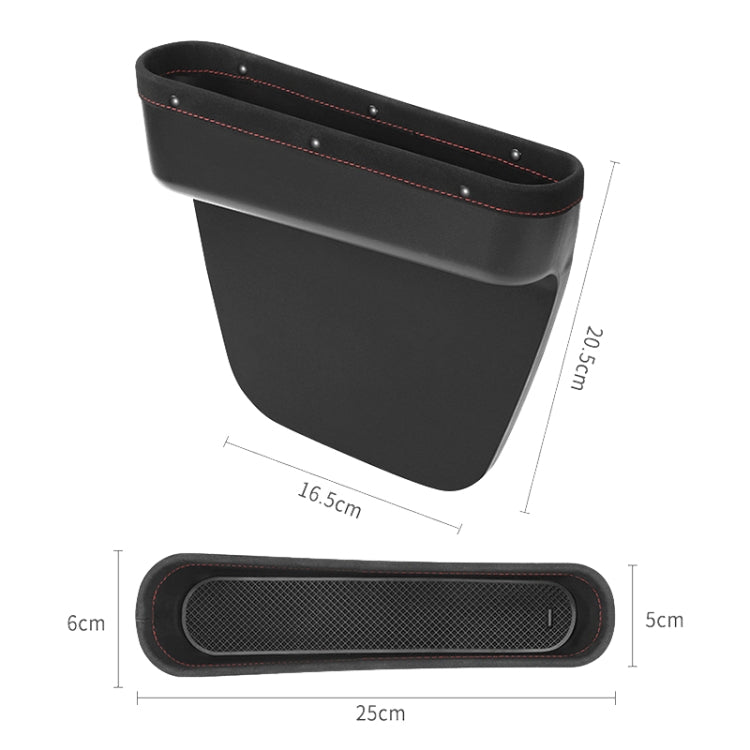 Multifunctional Car Gap Storage Box Car Seat Slit Storage Bag, Style: Driver