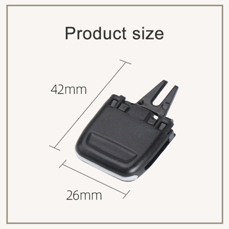 For Porsche Macan Left Driving Car Left and Right Air Conditioning Air Outlet Paddle 95B819702D-1