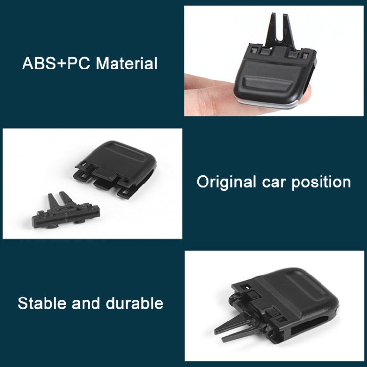 For Porsche Macan Left Driving Car Middle Air Conditioning Air Outlet Paddle 95B819201B-1