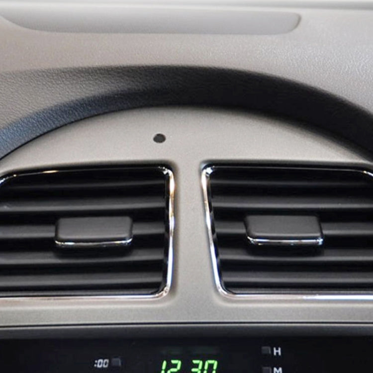 For Lexus ES240 / ES350 Left-hand Drive Car Middle Air Conditioning Air Outlet Paddle 55660-33210(Black)