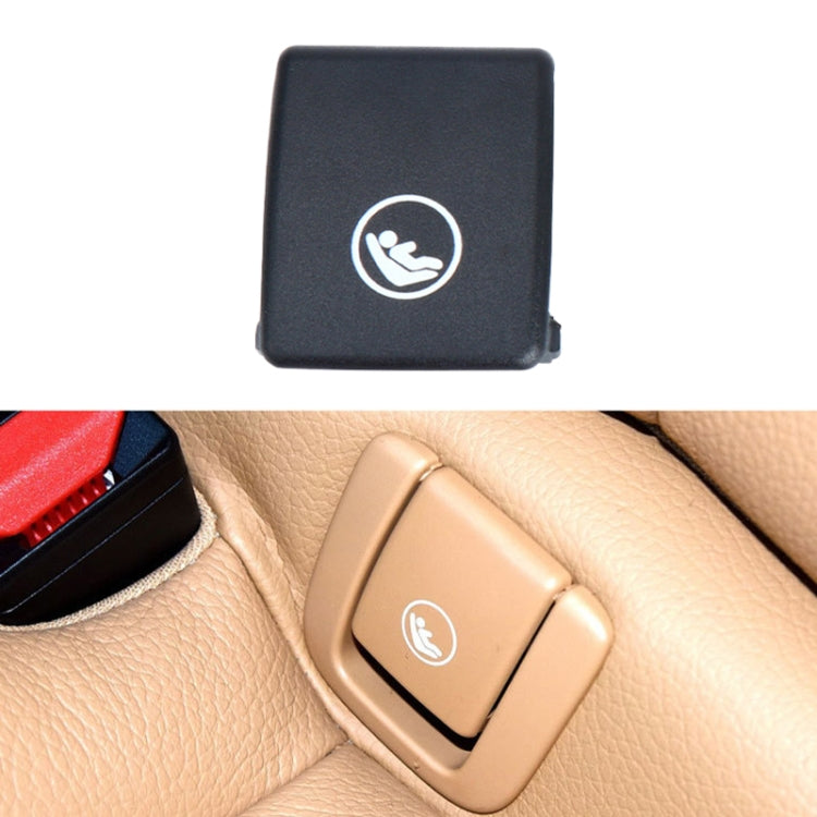 Child Seat Rear Row Seat Safety Belt Anchor Cover For volvo V90 / S90 / S60 / XC40 / XC60, Left-Drive