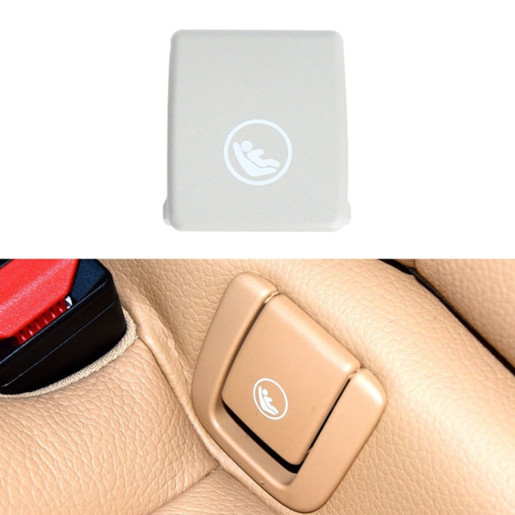 Child Seat Rear Row Seat Safety Belt Anchor Cover For volvo V90 / S90 / S60 / XC40 / XC60, Left-Drive