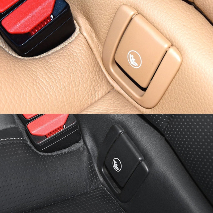 Child Seat Rear Row Seat Safety Belt Anchor Cover For volvo V90 / S90 / S60 / XC40 / XC60, Left-Drive