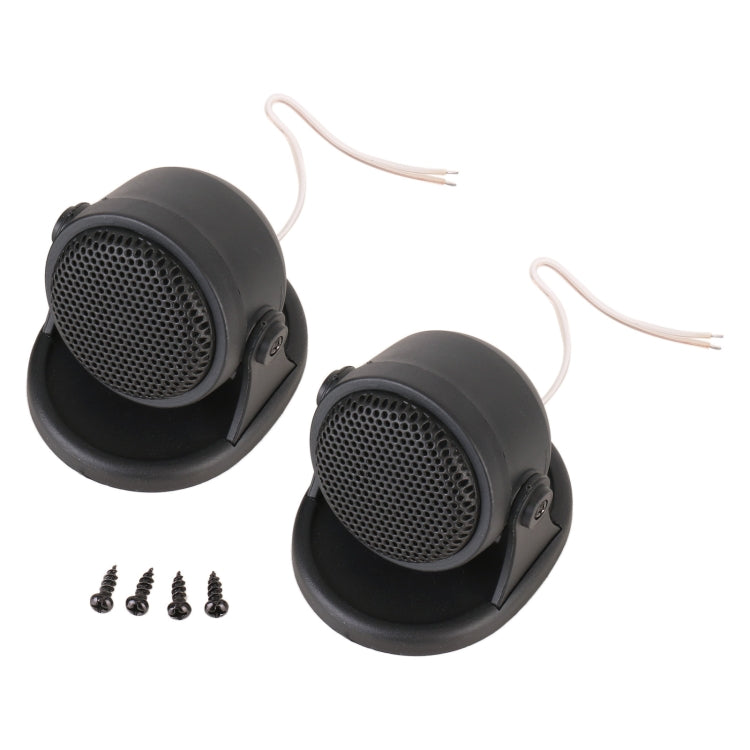 YH-100 2pcs 20W 101dB Car Dome Tweeter Audio Loudspeaker Treble Speaker