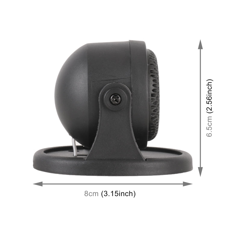 YH-100 2pcs 20W 101dB Car Dome Tweeter Audio Loudspeaker Treble Speaker