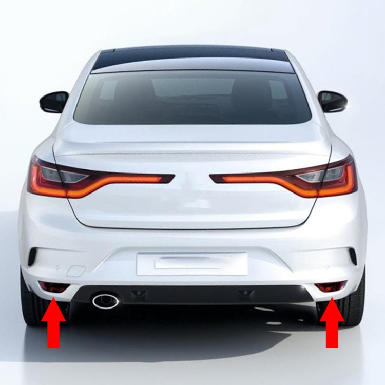 1 Pair For Renault Megane MK3 2008-2013 Car Rear Bumper Reflector Light 265650004R 3805 / 265600004R 3804