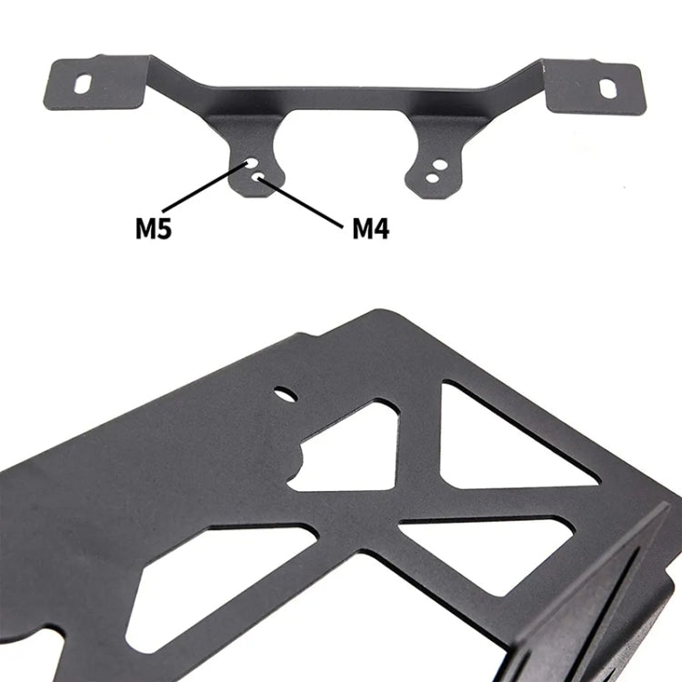For Jeep Wrangler JL 2018-2019 Car Modified Tire License Plate Frame Mounting Bracket