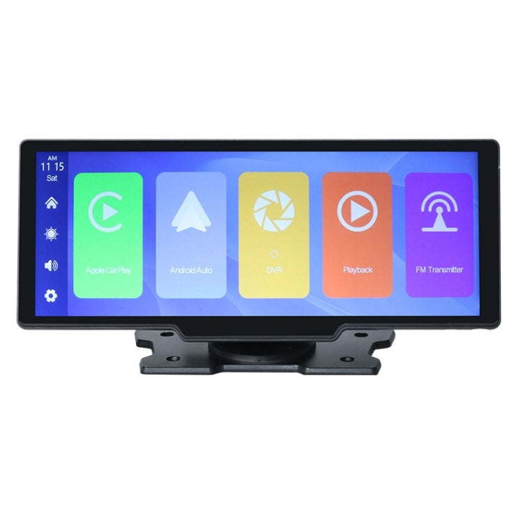 P901S 9 inch HD Front Rear Double Recording Wireless Car Driving Recorder Navigation Carplay