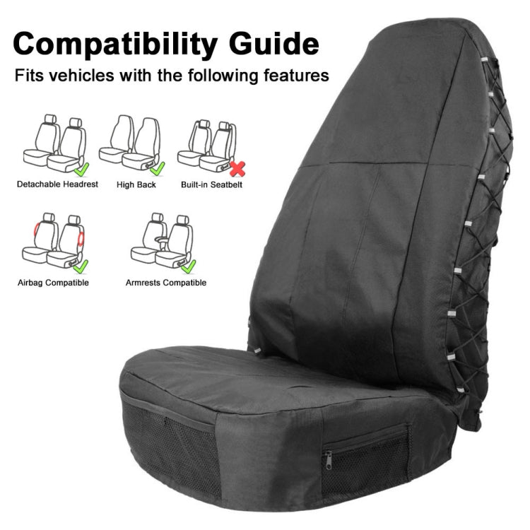 TIROL T24324 General Car Waterproof Seat Protective Cover