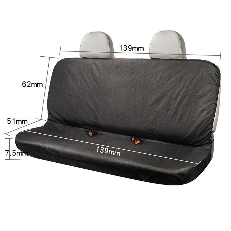TIROL T26304 General Car Waterproof Oxford Cloth Rear Seat Protector Cover