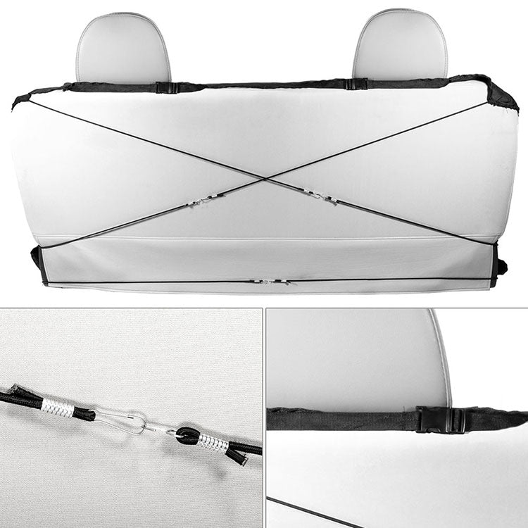 TIROL T26304 General Car Waterproof Oxford Cloth Rear Seat Protector Cover
