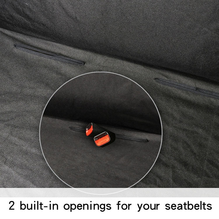 TIROL T26304 General Car Waterproof Oxford Cloth Rear Seat Protector Cover
