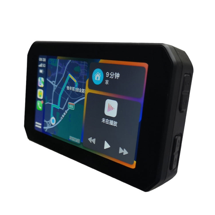 P501M Motorcycles Portable Waterproof IPX7 5 inch Wireless Carplay GPS Navigator, Ordinary Version