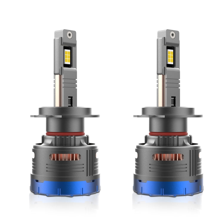 P13 1 Pair H7 DC10-32V / 60W / 6000K / 6500LM Car Liquid Metal LED Headlight