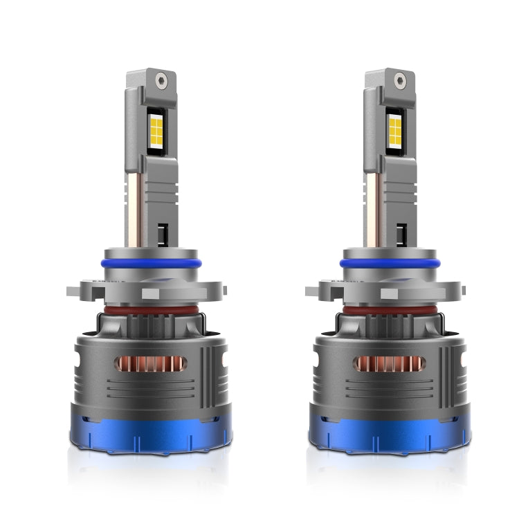 P13 1 Pair 9005 / HB3 DC10-32V / 60W / 6000K / 6500LM Car Liquid Metal LED Headlight