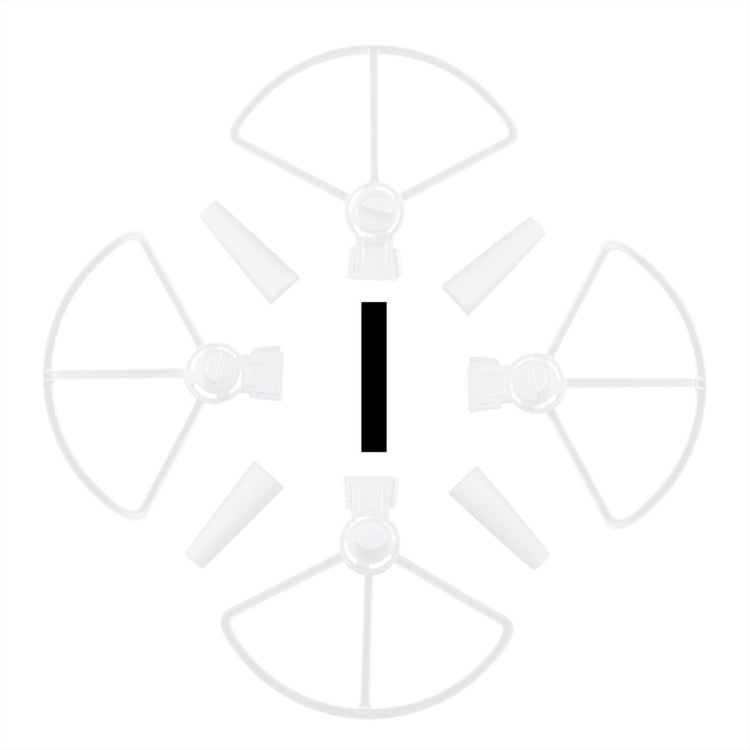 Detachable Propeller Protective Guard with Landing Gear for DJI Spark(White)