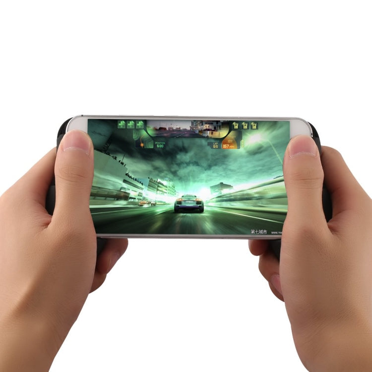 Smartphone Hand Shank Silicone Handle Grip for DJI Spark(Black)