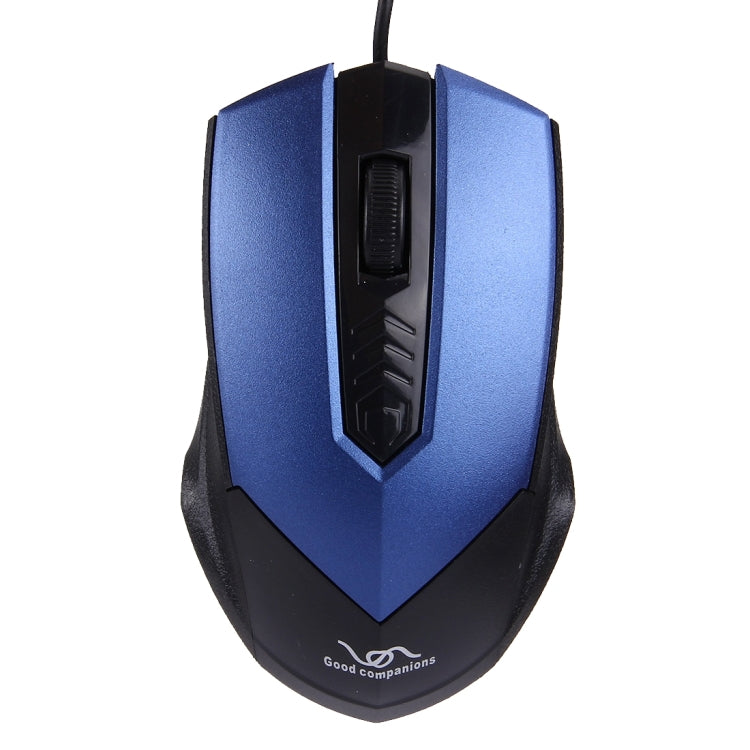 FC-3013 3 Buttons 2000DPI Wired Optical Mouse for Computer PC Laptop